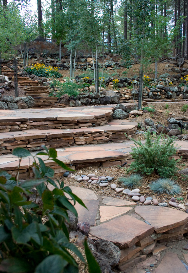 kaibab_flagstone_work | Kaibab Landscaping Flagstaff Landscaping ...